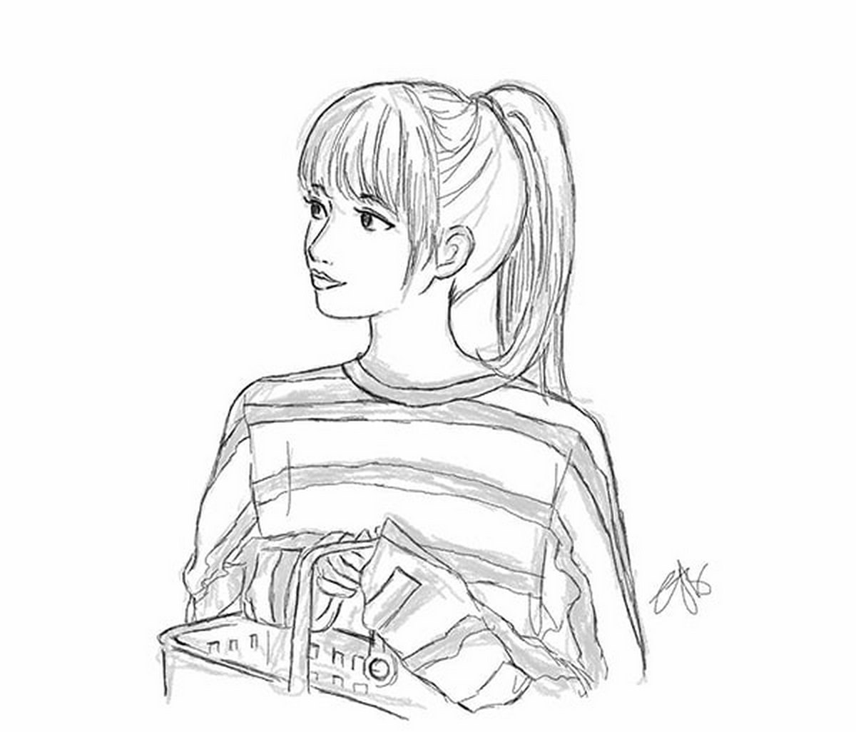 Tranh tô màu BLACKPINK Lisa