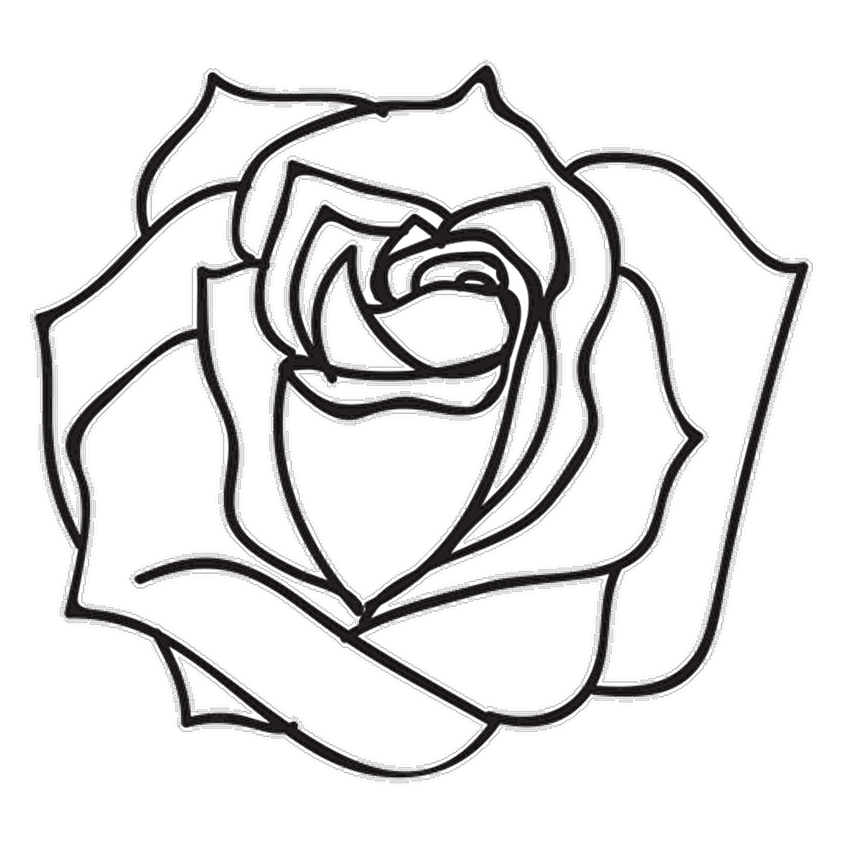 Tranh tô màu bông hoa nở số 10