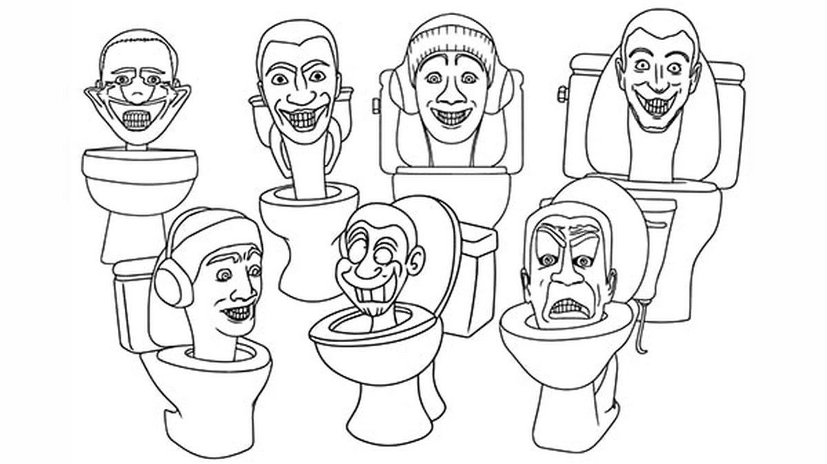 Tranh tô màu cameraman số 32 Tranh tô màu cameraman số 32