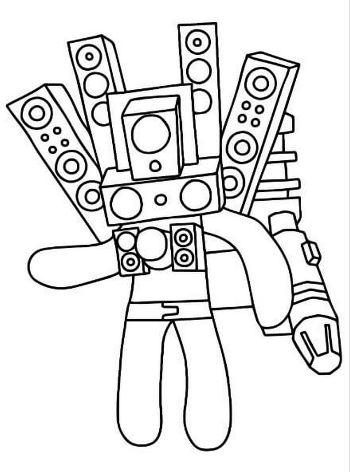 Tranh tô màu cameraman số 28 Tranh tô màu cameraman số 28