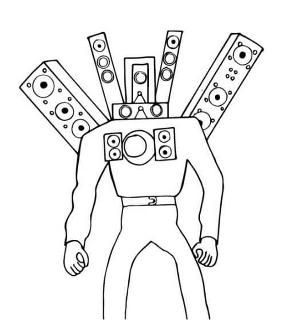 Tranh tô màu cameraman số 19 Tranh tô màu cameraman số 19