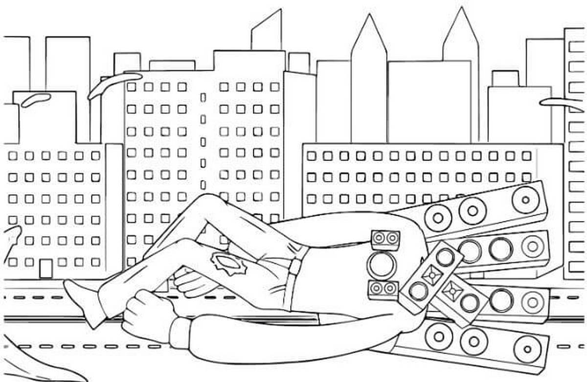 Tranh tô màu cameraman số 15 Tranh tô màu cameraman số 15