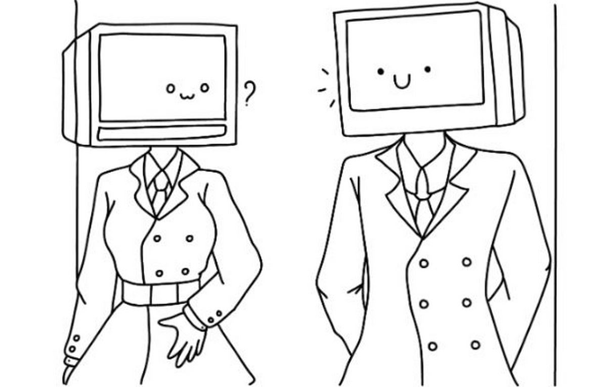 Tranh tô màu cameraman số 49 Tranh tô màu cameraman số 49