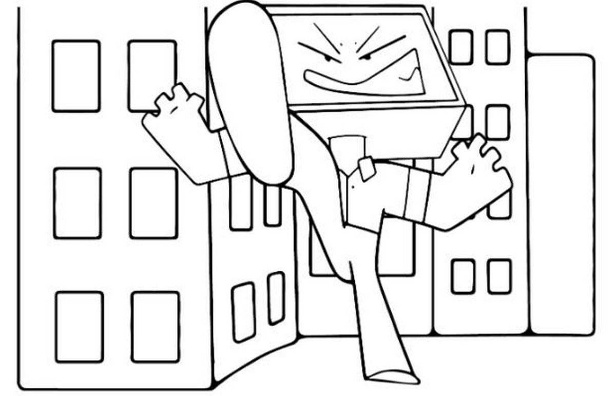 Tranh tô màu cameraman số 51 Tranh tô màu cameraman số 51