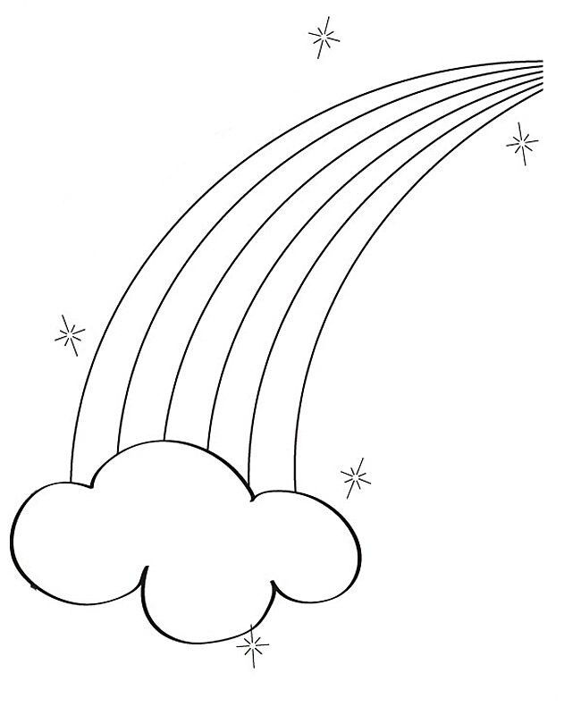 Tranh tô màu cầu vồng 67 Tranh tô màu cầu vồng 67