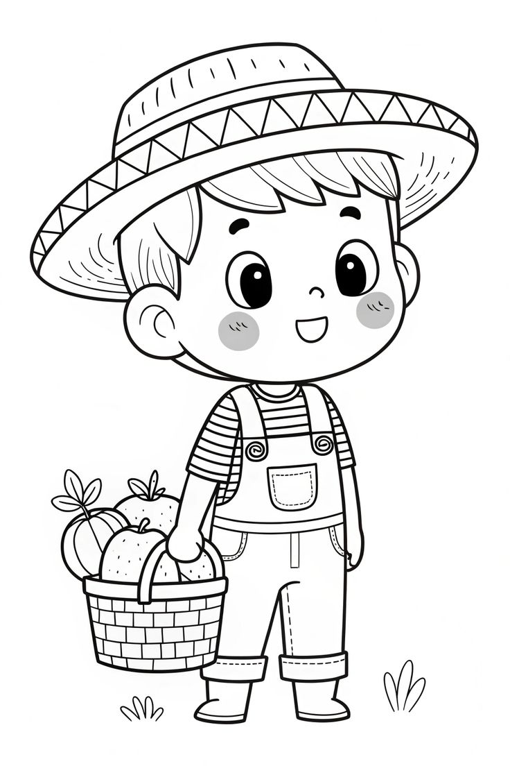 Tranh tô màu chibi 16 Tranh tô màu chibi 16