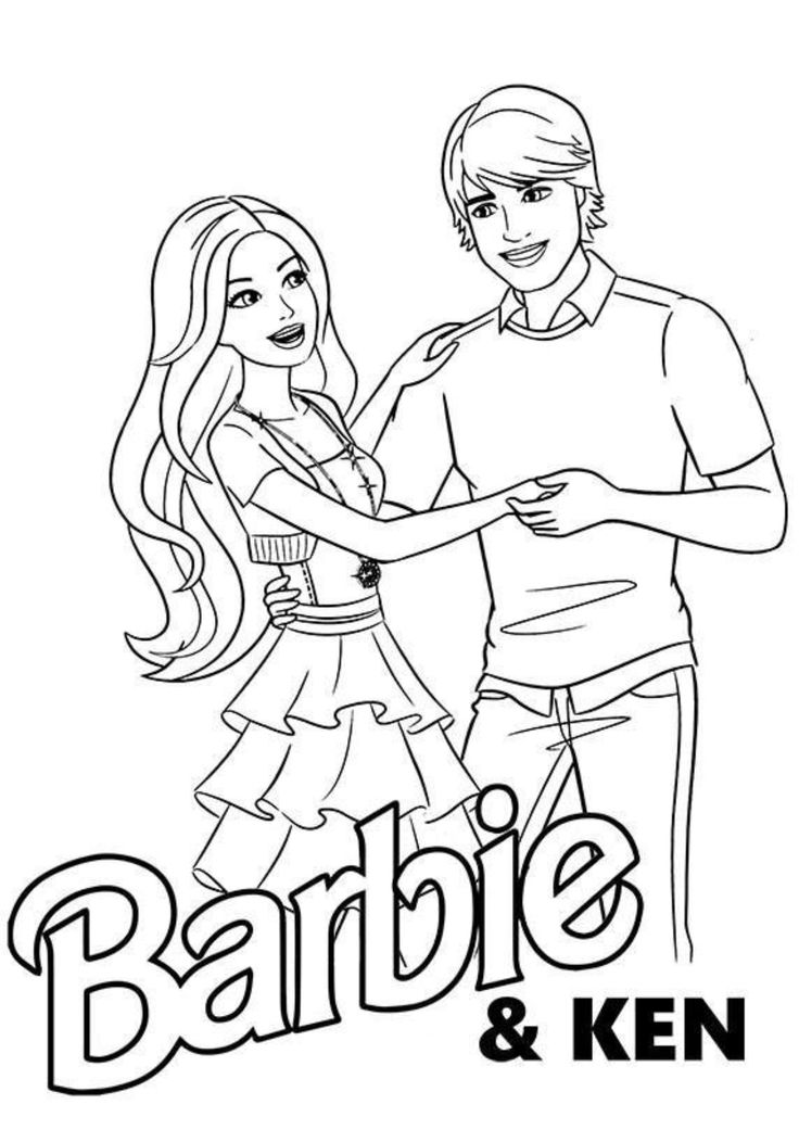 Tranh tô màu chibi búp bê 14 Tranh tô màu chibi búp bê 14