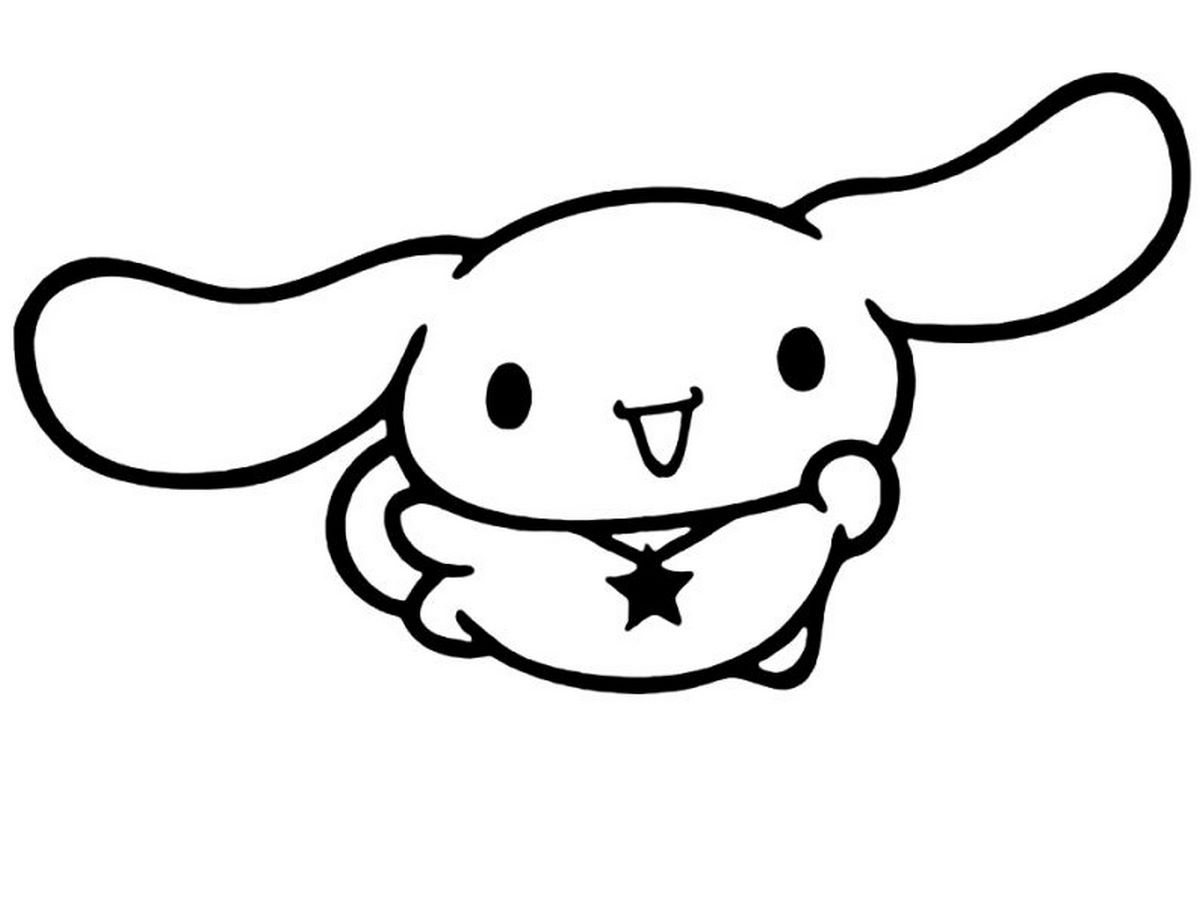 Tranh tô color Cinnamoroll 