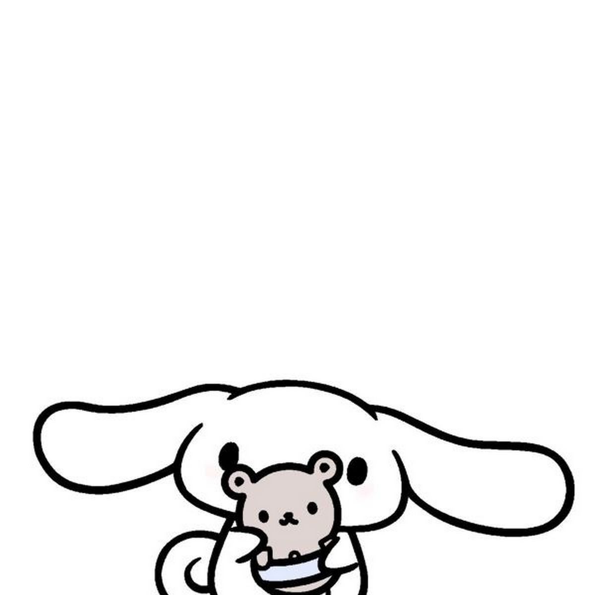 Tranh tô color Cinnamoroll 