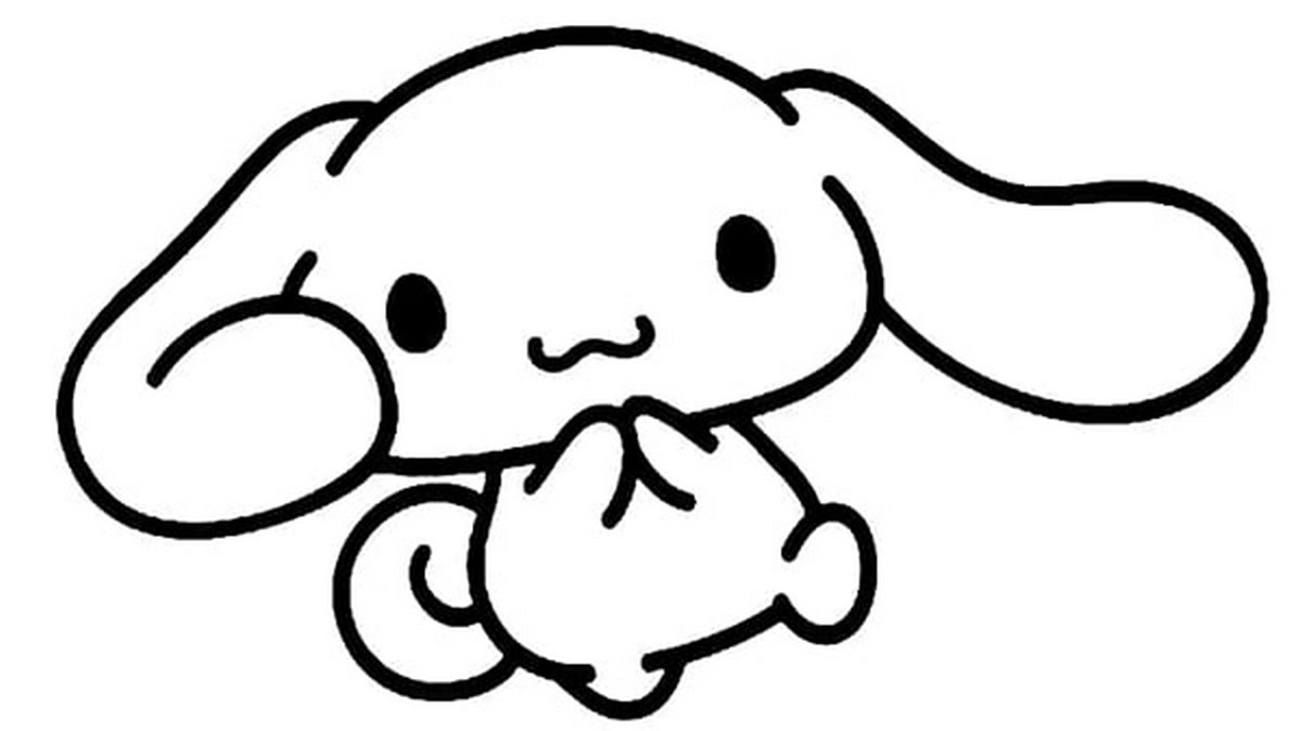 Tranh tô color Cinnamoroll 