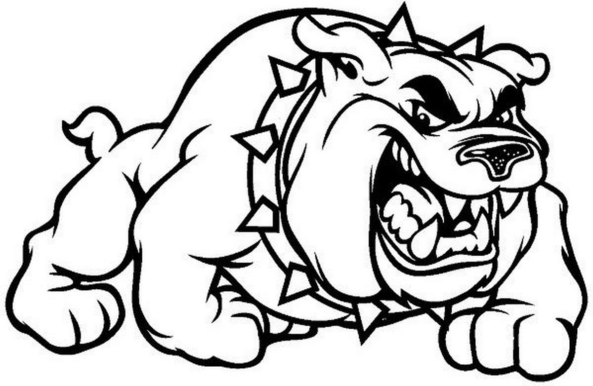 Tranh tô màu con chó số 27 Tranh tô màu con chó số 27