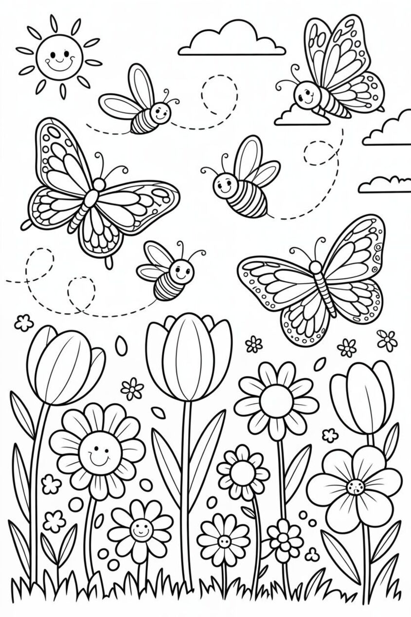 Tranh tô màu con vật 18