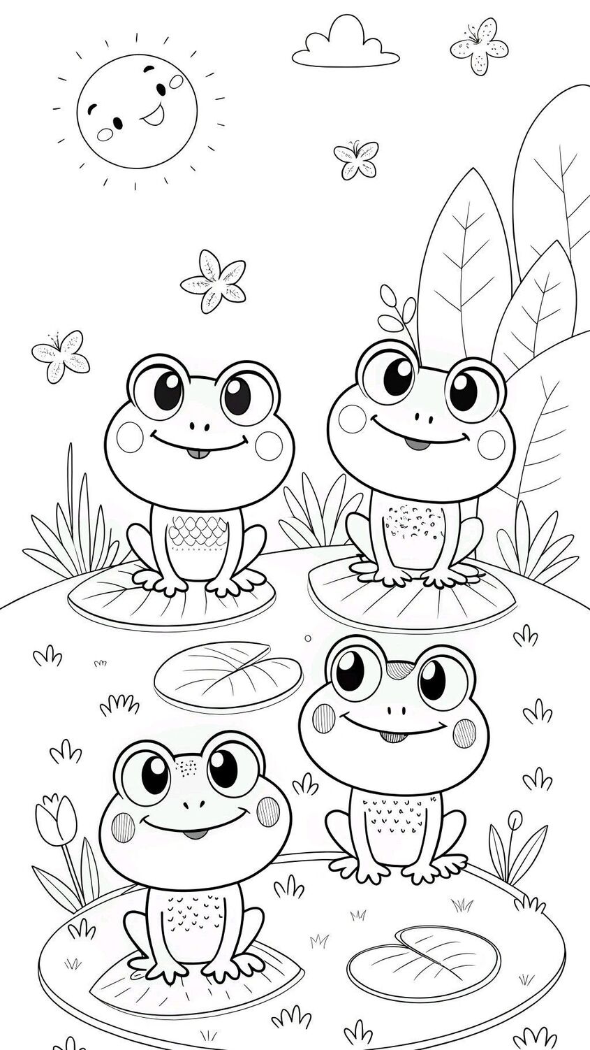 Tranh tô màu con vật 20