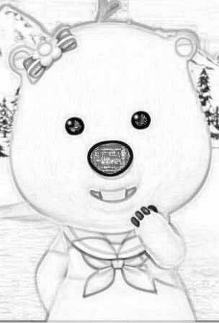 Tranh tô màu Loopy - 20 Tranh tô màu Loopy - 20