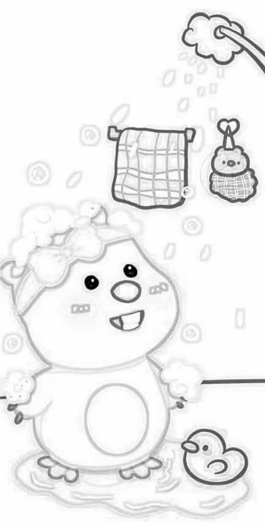 Tranh tô màu Loopy - 16 Tranh tô màu Loopy - 16