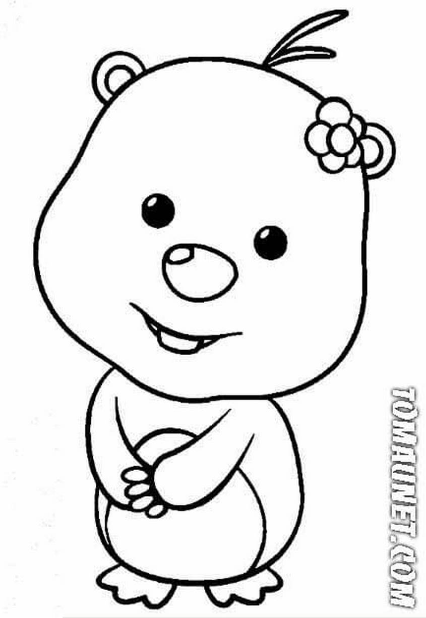 Tranh tô màu Loopy - 10 Tranh tô màu Loopy - 10