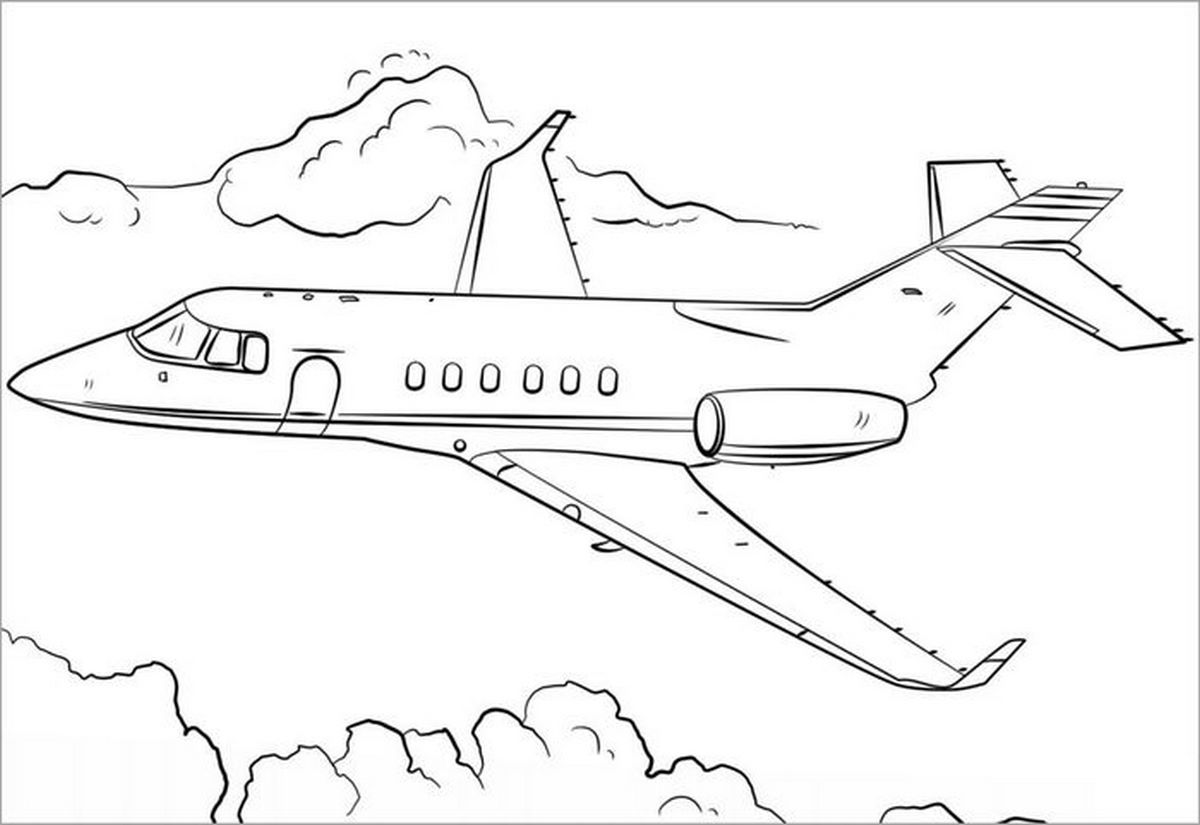 Tranh tô màu máy bay số 69 Tranh tô màu máy bay số 69