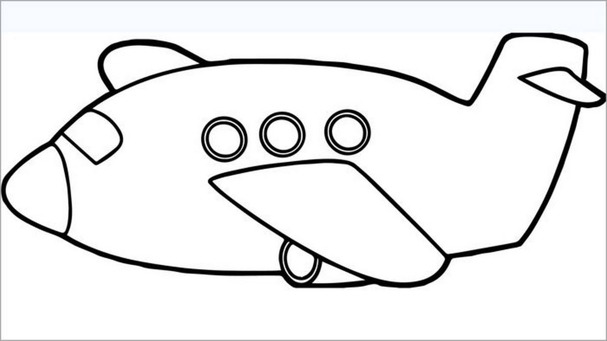 Tranh tô màu máy bay số 85 Tranh tô màu máy bay số 85