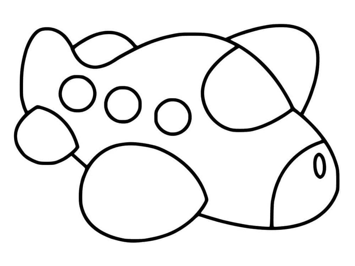 Tranh tô màu máy bay số 162 Tranh tô màu máy bay số 162