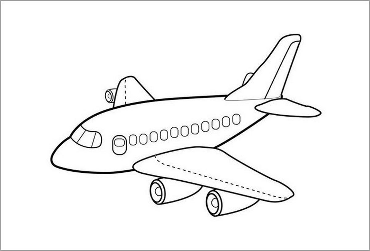 Tranh tô màu máy bay số 47 Tranh tô màu máy bay số 47