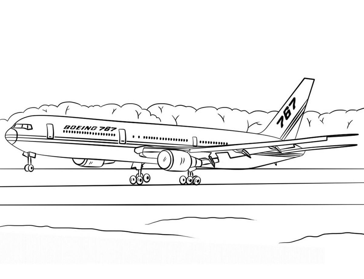 Tranh tô màu máy bay số 99 Tranh tô màu máy bay số 99