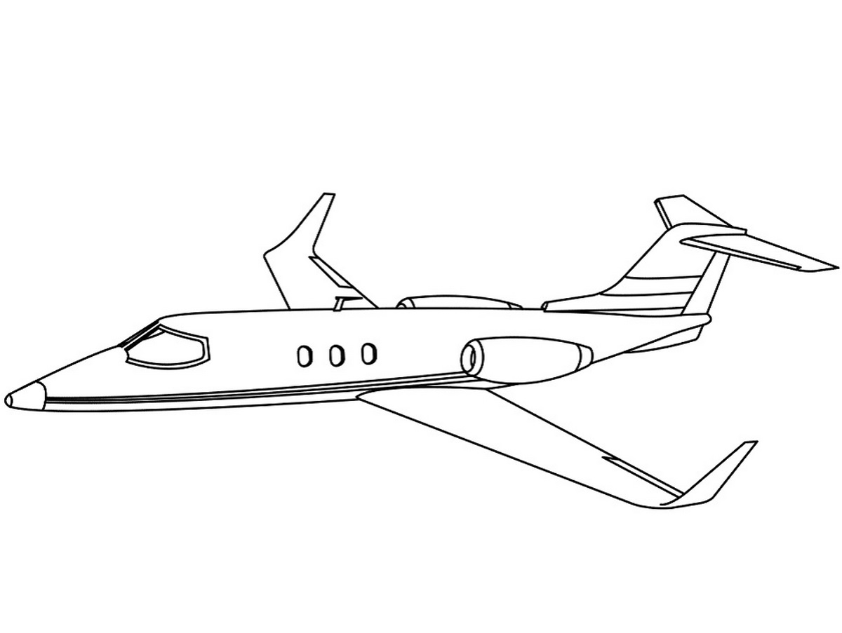 Tranh tô màu máy bay số 115 Tranh tô màu máy bay số 115