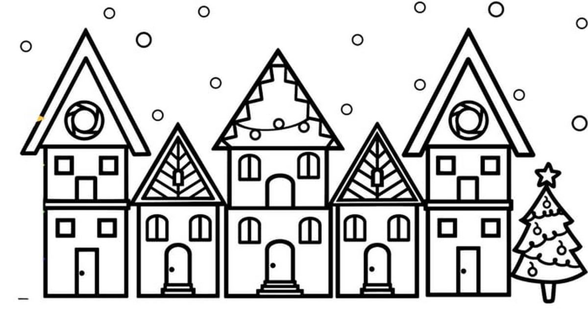 Tranh tô ngôi nhà biệt thự số 34