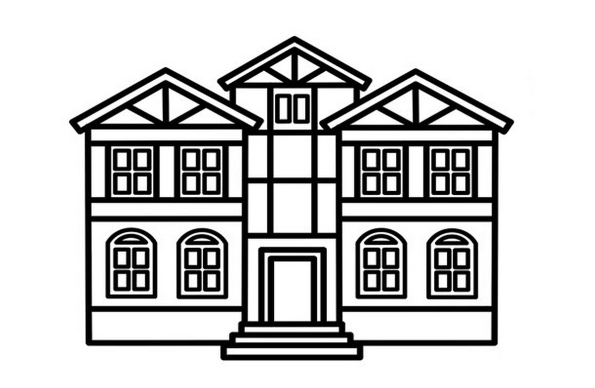 Tranh tô ngôi nhà biệt thự số 38