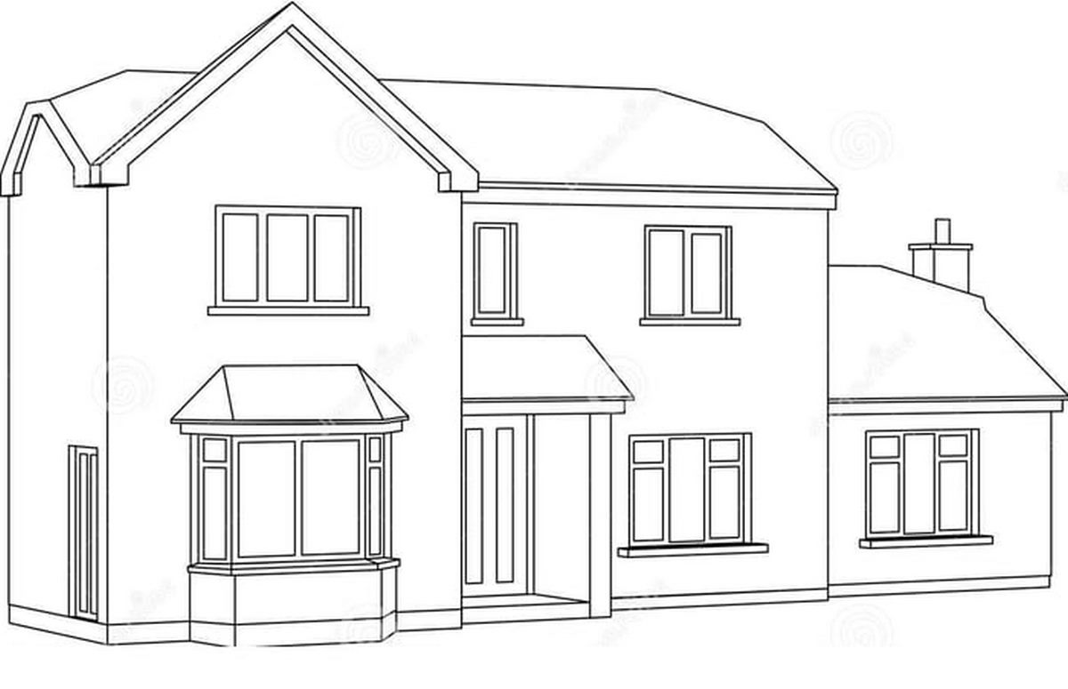 Tranh tô ngôi nhà biệt thự số 45