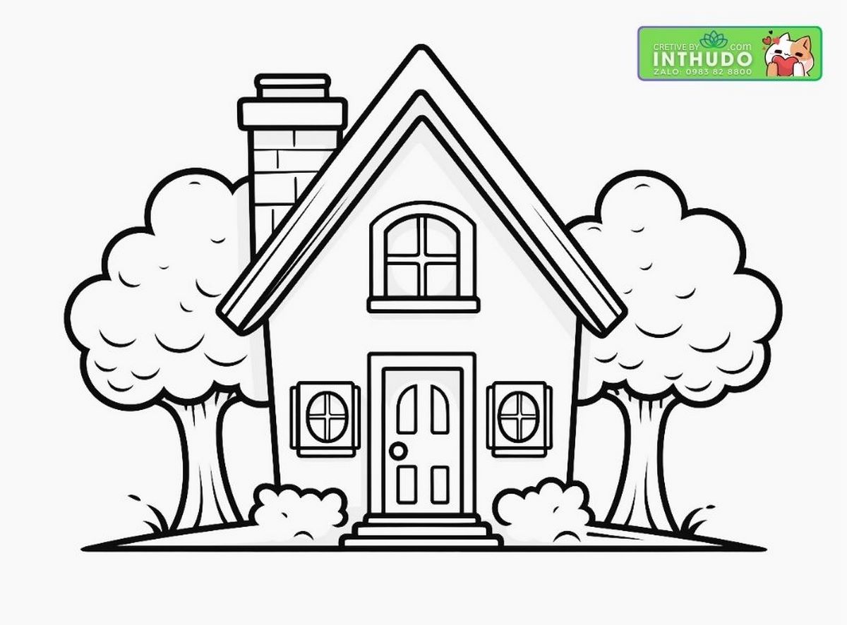 Tranh tô ngôi nhà biệt thự số 47