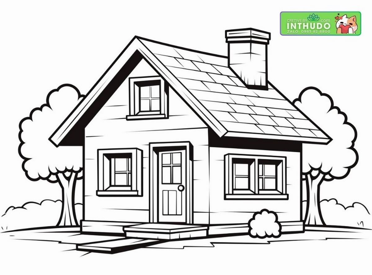 Tranh tô ngôi nhà biệt thự số 49