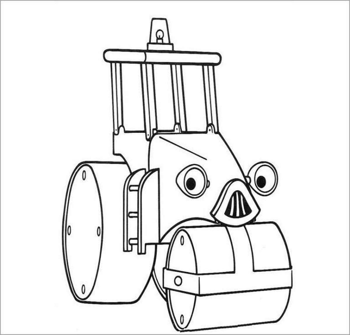 Tranh tô màu ô tô số 16