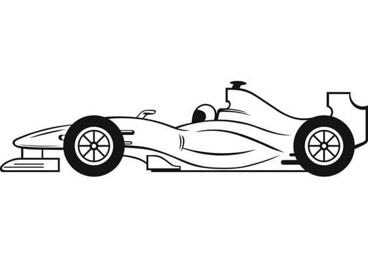 Tranh tô màu ô tô siêu xe số 9