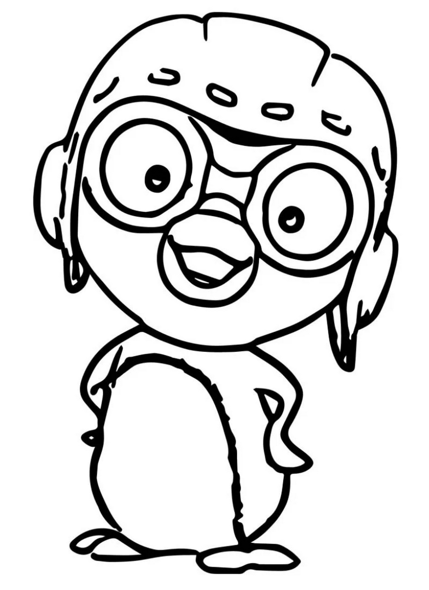 Tranh tô màu Pororo - 7