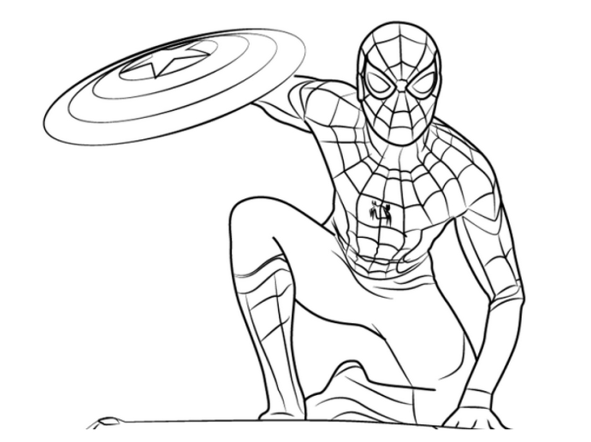 Tranh tô màu siêu nhân