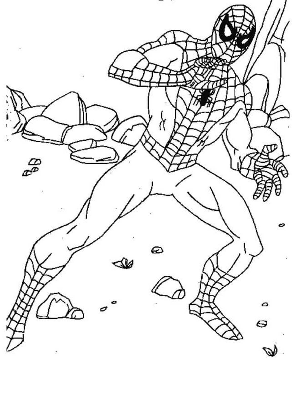 Tranh tô màu siêu nhân