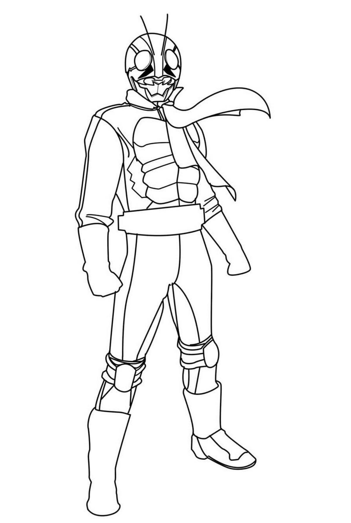 Tranh tô màu siêu nhân