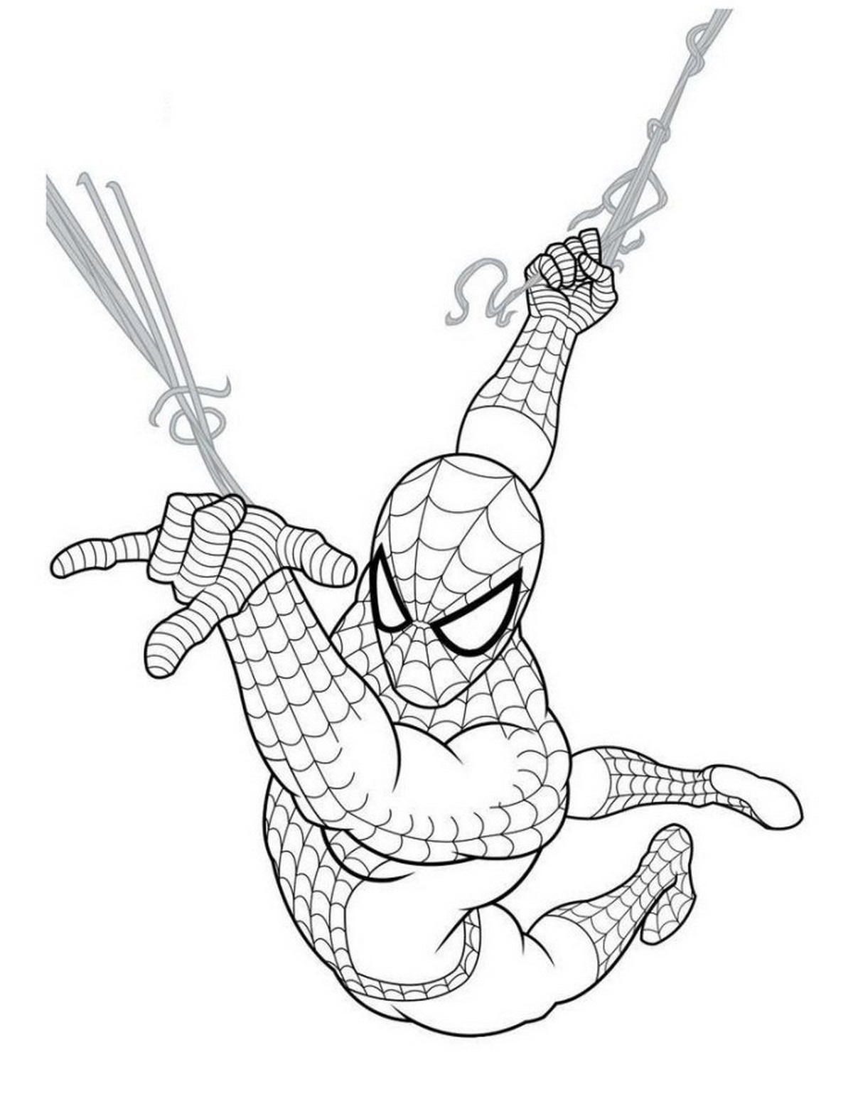 Tranh tô màu siêu nhân