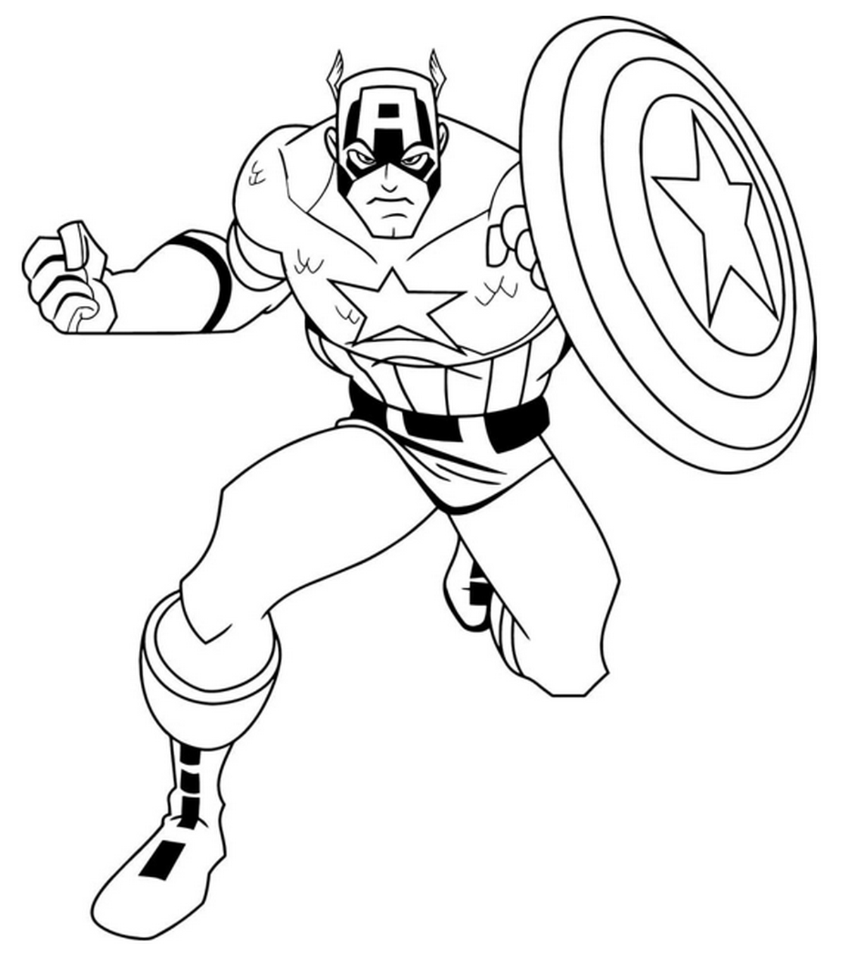 Tranh tô màu siêu nhân