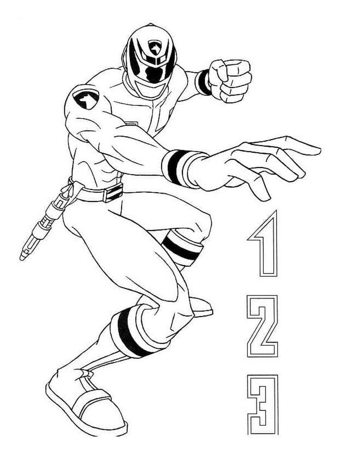 Tranh tô màu siêu nhân