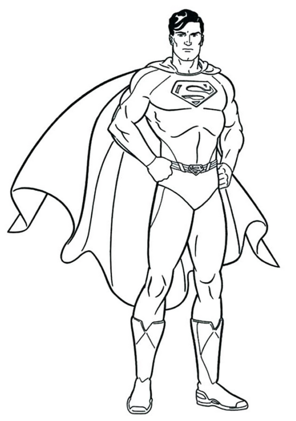 Tranh tô màu siêu nhân