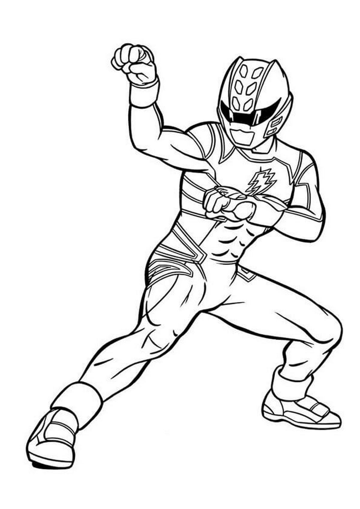 Tranh tô màu siêu nhân