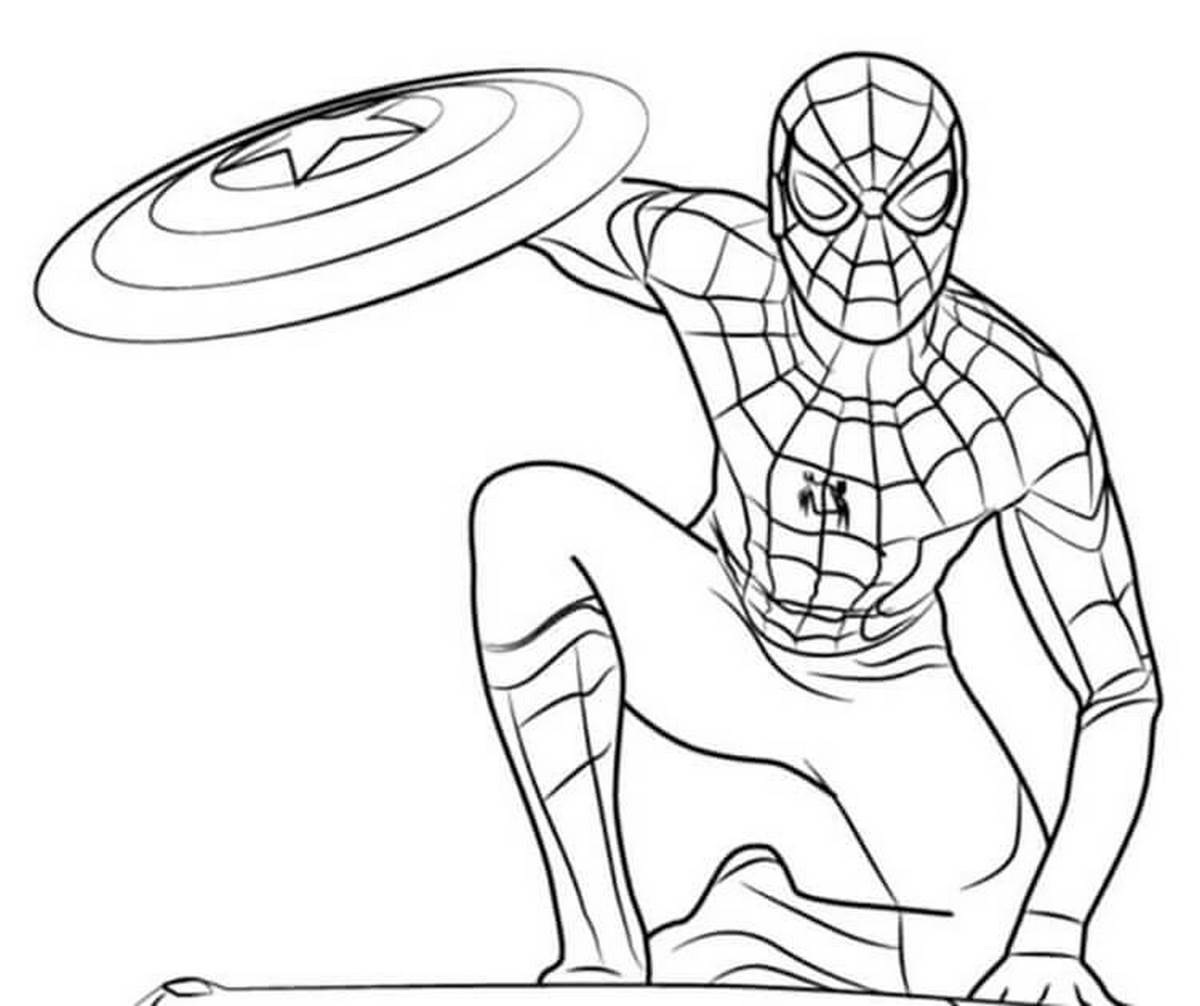 Tranh tô màu siêu nhân