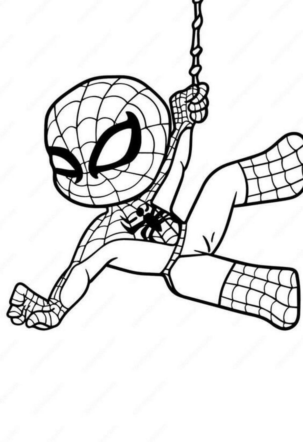 Tranh tô màu siêu nhân