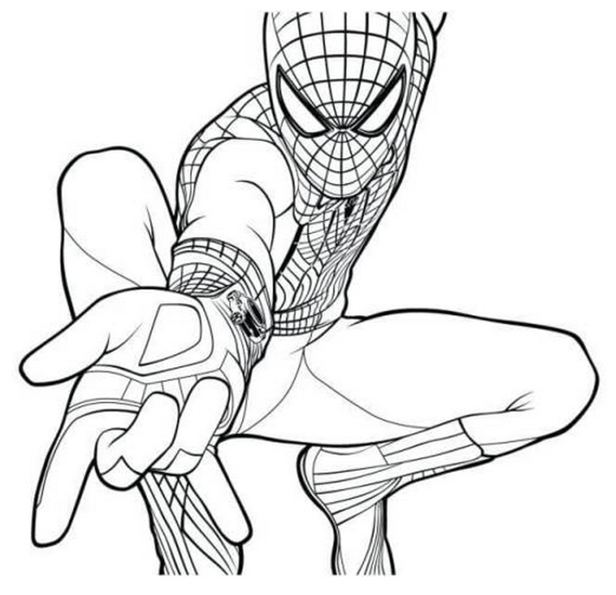 Tranh tô màu siêu nhân