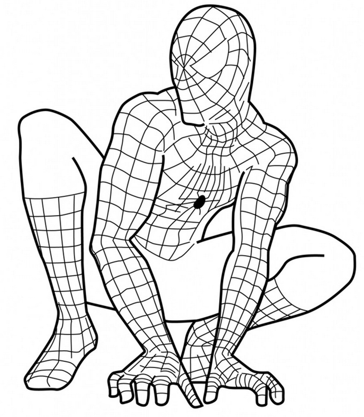 Tranh tô màu siêu nhân