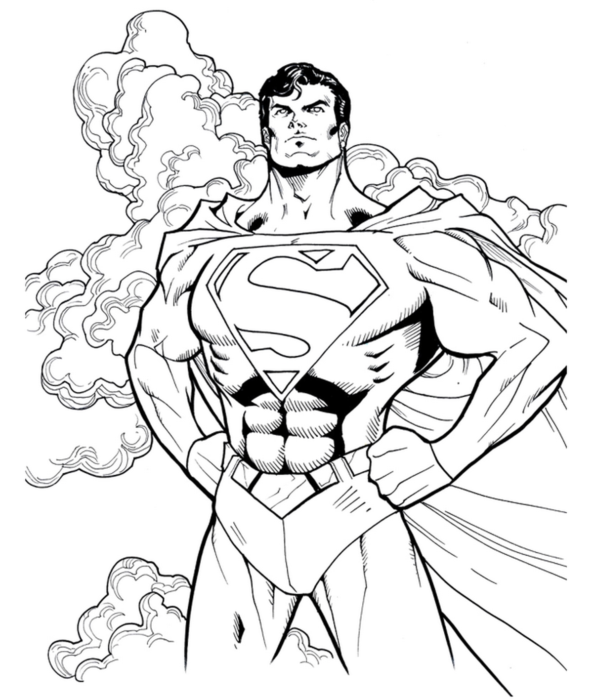 Tranh tô màu siêu nhân