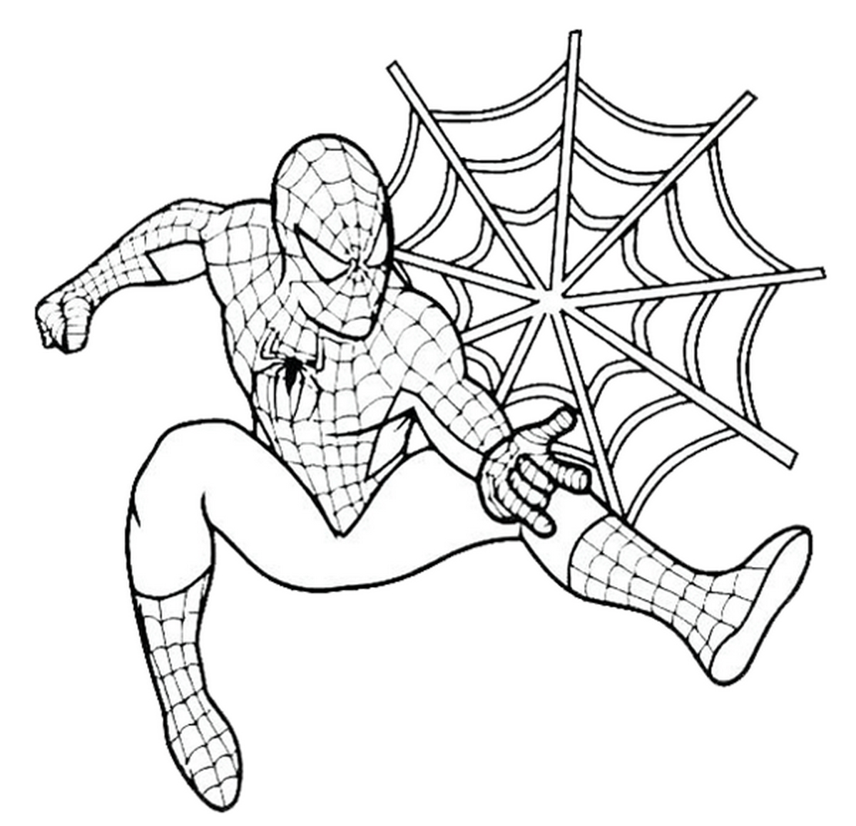 Tranh tô màu siêu nhân