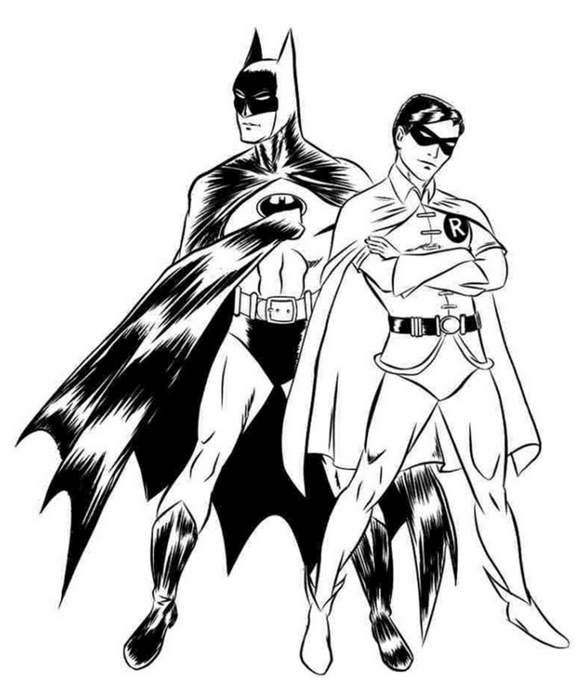 Tranh tô màu siêu nhân