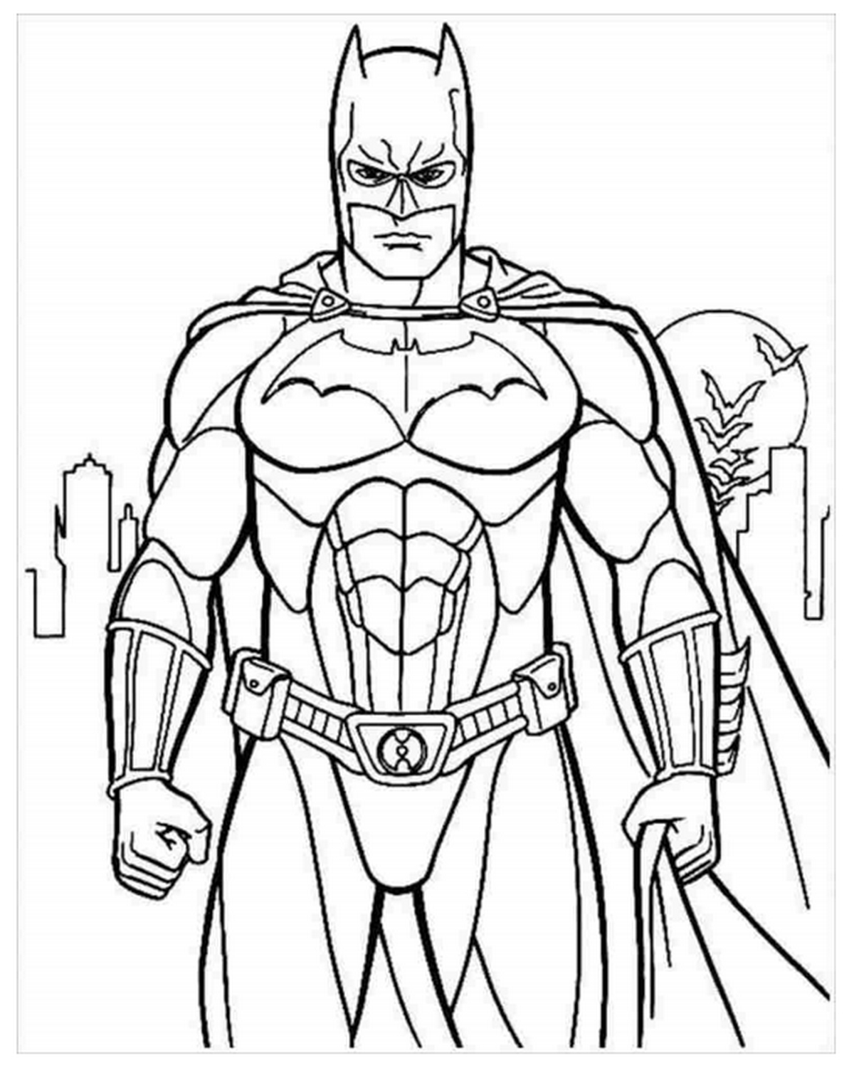 Tranh tô màu siêu nhân